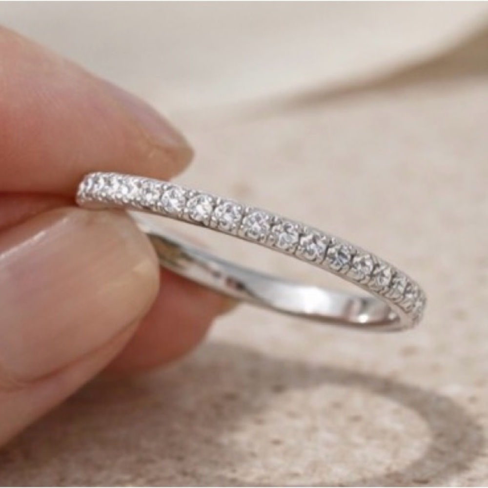 Pave Band Ring - Picture 2 of 9